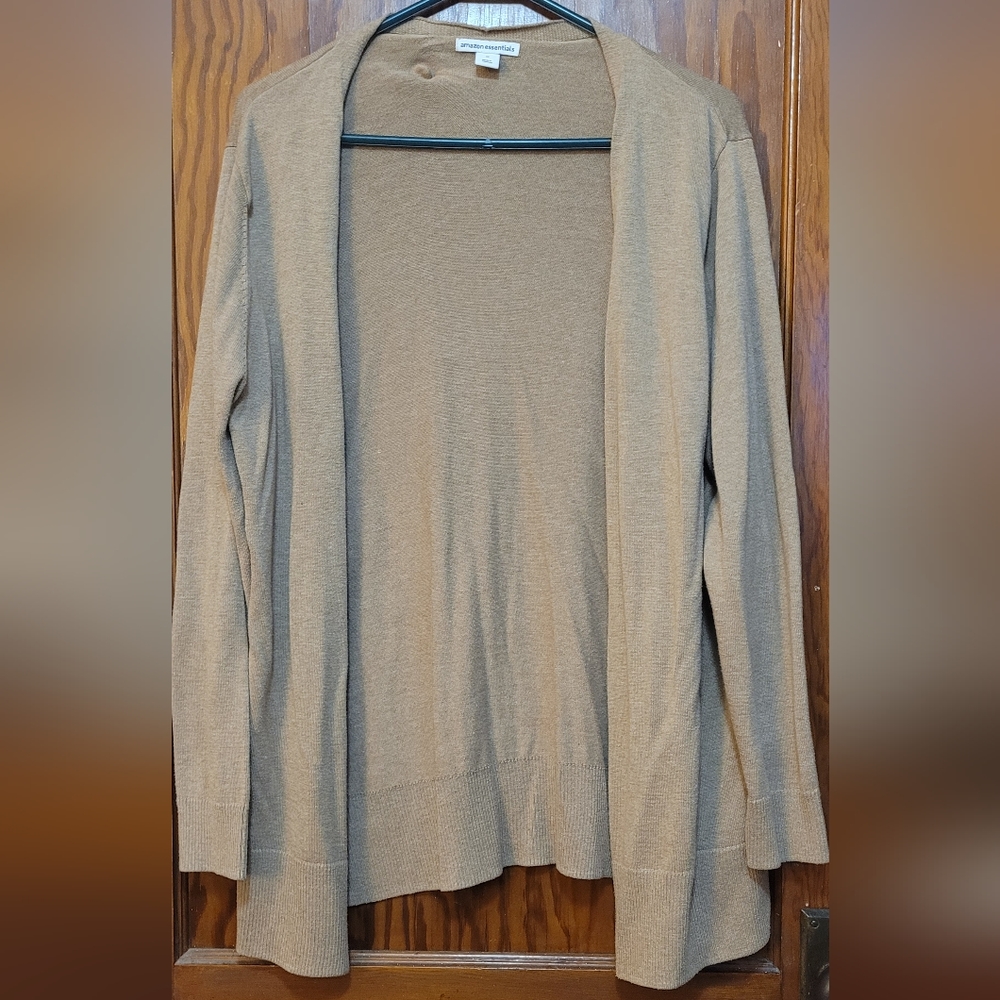 Tan cardigan